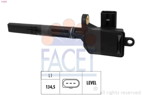 Датчик рiвня оливи FACET 7.0233