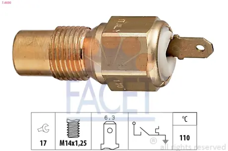 Датчик температури FACET 7.4030