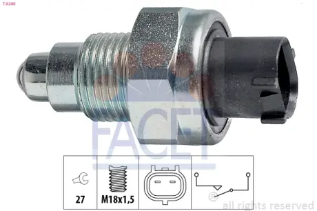 Датчик заднього ходу FACET 7.6246