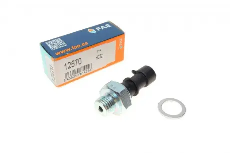 Датчик тиску масла (0,8bar, 1 pin, чорний) IVECO EUROCARGO I-III, EUROSTAR, DAILY II, DAILY III, DAILY IV, DAILY V FIAT DUCATO 8060.45.4100TCA-F1CE3481M 01.91- FAE 12570