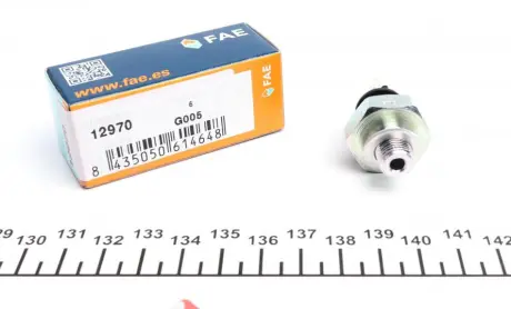 Датчик тиску масла (0,3-0,6Бар 1 pin зелен.) SEAT AROSA VW GOLF IV, LUPO I, POLO 1.0/1.4 05.97-06.06 FAE 12970