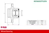 Підшипник маточини (задньої) Fiat Fiorino 07- FAG 713 6064 70 (фото 2)