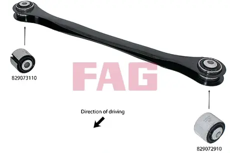 Сайлентблок важеля (заднього/зверху/ззовні) Audi A4/A5 15- FAG 829 0729 10