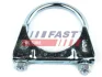 Хомут глушника Octavia/Golf/Ducato/Jumper/LT 1.8-2.8 86- (59,5mm) Fast FT84551 (фото 1)