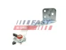 Ролик бокової двері Ducato/Boxer 06- нижній (з кронштейном) Fast FT95372 (фото 1)
