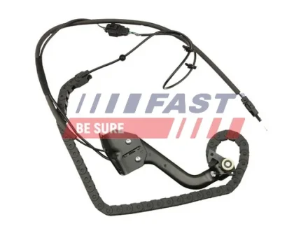 Ролик двері (бокової/нижній) MB Sprinter 209-519/VW Crafter 30-50 06- (с проводами) Fast FT95679