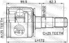 ШРУС внутрішній лівий MITSUBISHI FEBEST 0411-V43LH (фото 2)
