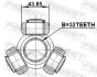 Тришип піввісі 32x43.85 TUCSON/SPORTAGE 2.0 04-20 Febest 1216-D7AT2WD (фото 2)