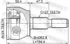 ШРУС FEBEST 2110-CB7 (фото 2)