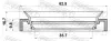 САЛЬНИК КП 35.7X62.5X9.8X16.7,KIA, HYUNDAI FEBEST 95JAS-37621017R (фото 2)