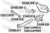 Сайлентблок цапфи CHEVROLET CAPTIVA, OPEL ANTARA A 06 - задн. міст FEBEST CHAB-030 (фото 2)