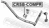 Втулка стабілізатора FEBEST CRSB-COMPR (фото 2)