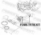 САЙЛЕНТБЛОК ПОДУШКИ ДВИГУНА (КОМПЛЕКТ) FORD FEBEST FDMB-TRTM-KIT (фото 2)