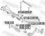 Сайлентблок FEBEST HYAB-I30R1R (фото 2)