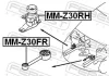 ПОДУШКА ДВИГУНА ПРАВА MITSUBISHI COLT FEBEST MM-Z30RH (фото 2)