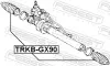 Пильовик рульової рейки FEBEST TRKB-GX90 (фото 2)