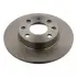 FEBI OPEL диск гальмівний передній KADETT E 1.0-1.3 FEBI BILSTEIN 02586 (фото 1)