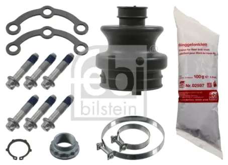 FEBI DB захист ШРКШ W124/201/202 внутрішній (+мастило+хомути+гайка+подкладки+бо FEBI BILSTEIN 08481