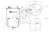 Пневмоподушка VOLVO FH II, FH III, FM II, FM III, FMX II, FMX III 01.12- FEBI BILSTEIN 101277 (фото 1)
