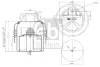 Пневмоподушка VOLVO FH, FH II, FH III, FH16, FH16 II, FH16 III, FM II, FM III 01.03- FEBI BILSTEIN 104537 (фото 1)