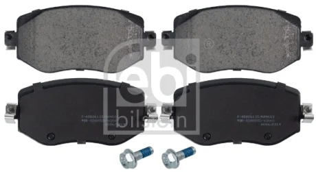 FEBI RENAULT гальмівні колодки передні MEGANE IV Febi Bilstein 116245