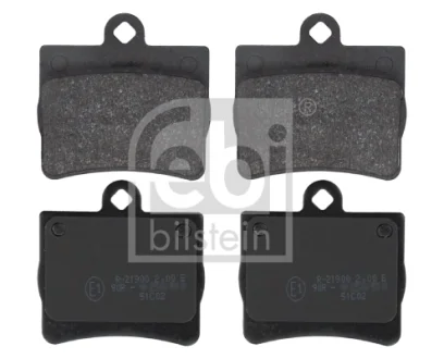 FEBI DB гальмівні колодки дискові W202 C-klasa 96-00 задн. FEBI BILSTEIN 16152