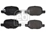 FEBI FIAT гальмівні колодки задн.500L 12- FEBI BILSTEIN 173785 (фото 1)
