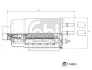 FEBI фільтр палива CITROEN JUMPER 3.0HDI 11- FEBI BILSTEIN 174825 (фото 3)