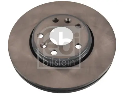 Диск гальмівний (передній) Renault Kangoo Express 05-/Kangoo 08-/MB Citan 12- (280x26) FEBI BILSTEIN 176658