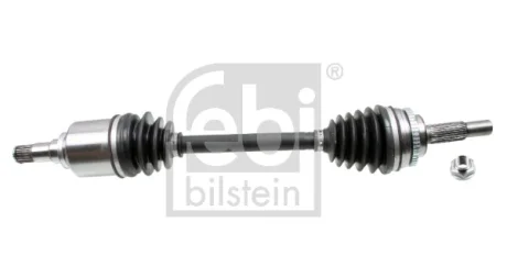 FEBI TOYOTA Напіввісь передня ліва L=650 mm 26/20 COROLLA Verso (ZER_, ZZE12_, R1_) 1.6/1.8 04-09 Febi Bilstein 181257