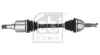 Піввісь Ford Connect 02- (L) (25x26x631) FEBI BILSTEIN 182446 (фото 3)