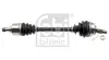 Піввісь (передня) Citroen C3 09- /Peugeot 207/308 1.6HDI/1.6 VTi 07-- (L) (25х24х618) FEBI BILSTEIN 182592 (фото 1)