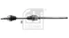 FEBI CITROEN піввісь прав. JUMPER 3.0HDi 06-, PEUGEOT BOXER 3.0 HDi 145 10-, FIAT DUCATO 150 Multijet 2,3 D 11- FEBI BILSTEIN 182762 (фото 1)