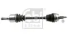 FEBI RENAULT піввісь ліва 692mm (шліц 28/39) Master II / Opel Movano Nissan Interstar 06-10 2.5dCi FEBI BILSTEIN 182962 (фото 1)