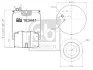 Пневмоподушка MAN TGA, TGM I, TGM II, TGS I, TGS II, TGX I, TGX II 03.00- FEBI BILSTEIN 183441 (фото 1)