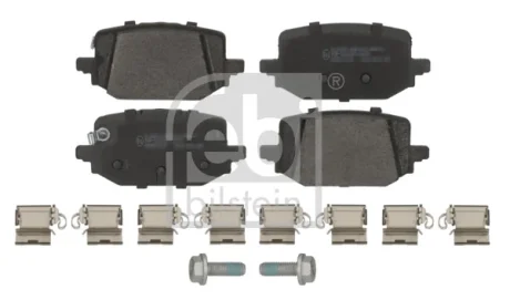 Гальмівні колодки задн, NISSAN QASHQAI III, X-TRAIL IV 1.3H/1.5H 04.21- Febi Bilstein 184228