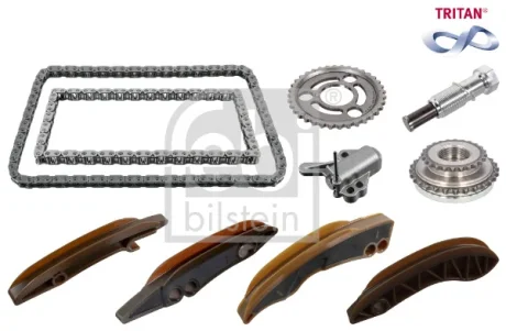 Комплект ланцюга ГРМ BMW 8 (G16/F93)/X6 (G06/F96)/X7 (G07) 3.0D B57 19- FEBI BILSTEIN 184573