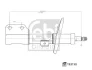 FEBI CITROEN амортизатор передній CITROEN JUMPY, SPACETOURER OPEL VIVARO C, ZAFIRA LIFE PEUGEOT EXPERT, TRAVELLER 1.5D-Electric 04.16- FEBI BILSTEIN 193150 (фото 1)