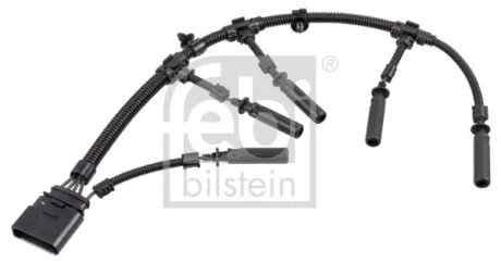 VW Комплект для ремонту кабелів свічки розжарювання Т5 Febi Bilstein 196086