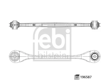 FEBI важіль задн. прав. X3 G01 FEBI BILSTEIN 196587