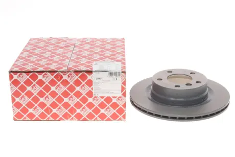 Диск тормозной (задний) BMW 1 (E81/E87)/3 (E90/E91/E92) 05-13 (300x20) FEBI BILSTEIN 24471