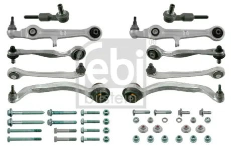 FEBI AUDI К-т рульових тяг+наконечники+кріплення Audi A4 00- FEBI BILSTEIN 24800