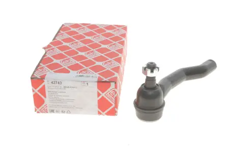 Рульовий наконечник Прав NISSAN NAVARA NP300, NP300, PATHFINDER III, XTERRA 2.5D/3.0D/4.0 10.04- FEBI BILSTEIN 42743