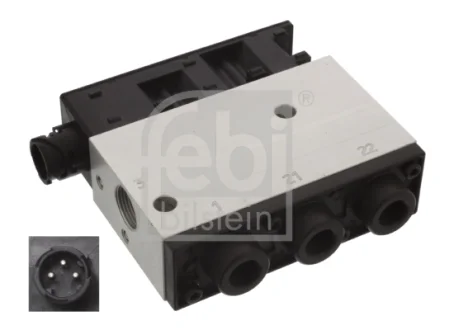Клапан регулювання висоти VOLVO 8700, B6, FH12, FH16, FM10, FM12, FM7, FM9 01.91- Febi Bilstein 45185