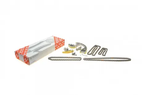 Комплект ланцюга ГРМ Audi S4/A6 4.2 00-11 (ланцюг + елементи) FEBI BILSTEIN 48322