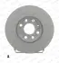 Комплект гальмівних дисків (2 шт) передн Лів/Прав CHEVROLET ASTRA, CORSA OPEL ASTRA G, ASTRA G CLASSIC, ASTRA G/KOMBI, ZAFIRA A 1.2-2.0D 08.94-12.11 FERODO DDF1041C (фото 1)