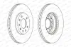 Комплект гальмівних дисків (2 шт) передн Лів/Прав CHEVROLET ASTRA, ZAFIRA OPEL ASTRA G, ASTRA G/KOMBI, ASTRA H, ASTRA H CLASSIC, ASTRA H GTC, ASTRA H/KOMBI, COMBO TOUR 1.2-2.2D 02.98- FERODO DDF1042C (фото 2)