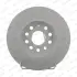 Комплект гальмівних дисків (2 шт) задн Лів/Прав AUDI A3, Q3 SEAT ALHAMBRA, ALTEA, ALTEA XL, LEON, TOLEDO III SKODA OCTAVIA II, SUPERB II, SUPERB III, YETI VW CC B7, EOS 1.2-3.6 02.03- FERODO DDF1306C (фото 1)