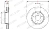 Гальмівні диски 2шт передн Лів/Прав MAZDA 6, CX-5, CX-9 2.0-2.5H 11.11- Ferodo DDF2849C (фото 3)