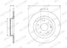 Гальмівні диски 2шт задн лів/прав HONDA CIVIC X 1.0/1.5/1.6D 06.16-12.22 Ferodo DDF3086C (фото 2)